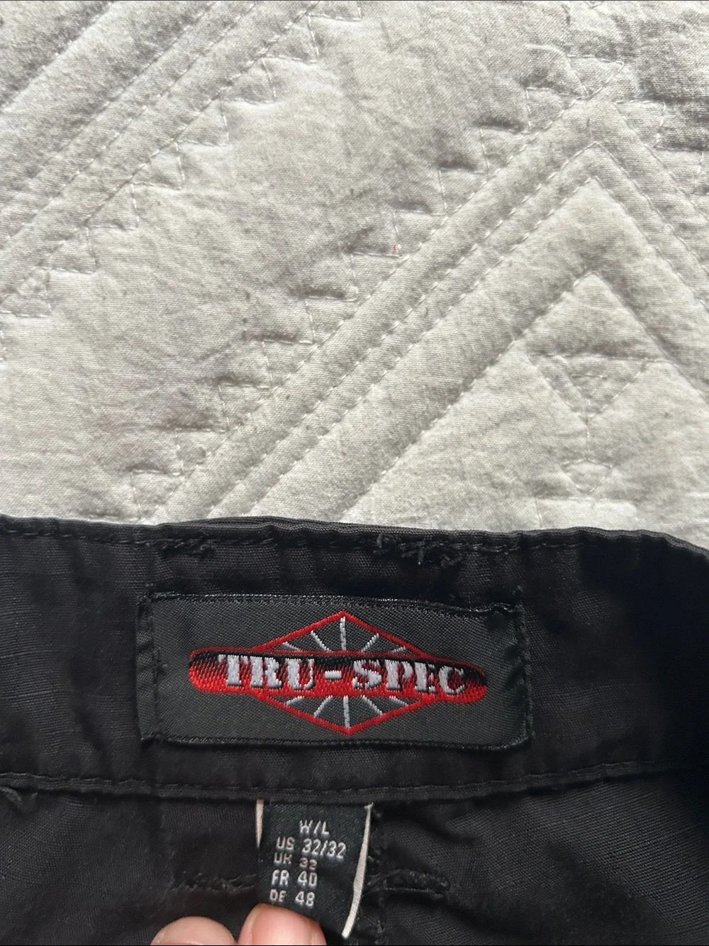 Tru-Spec 24/7 Series Tactical Black 32/32 Cargo Durable Utility Deep Pkts Pants